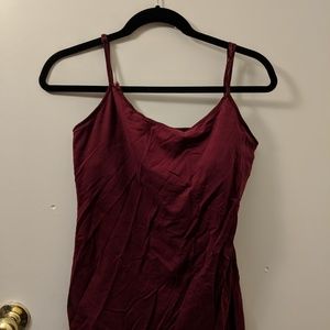 Dark Maroon tank